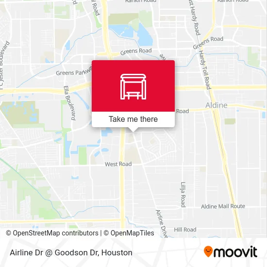 Airline Dr @ Goodson Dr map