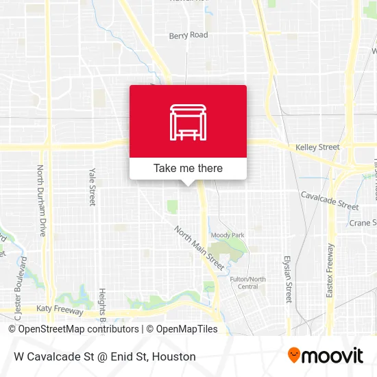 Mapa de W Cavalcade St @ Enid St