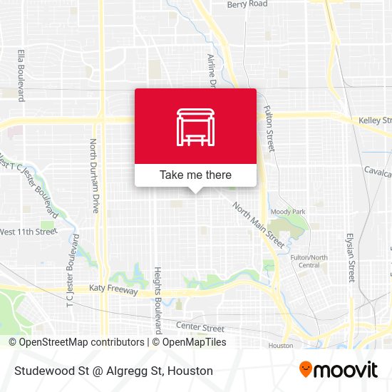 Studewood St @ Algregg St map