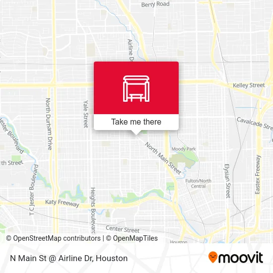 N Main St @ Airline Dr map