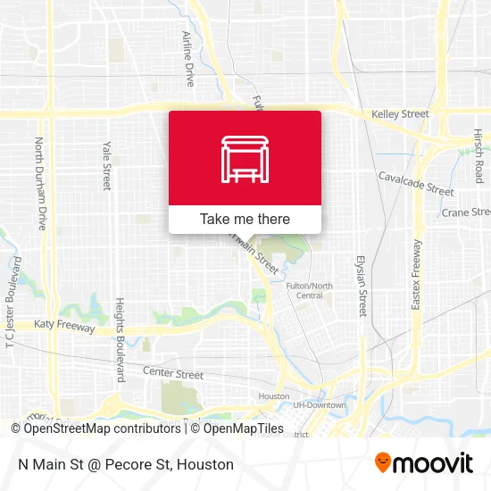 N Main St @ Pecore St map