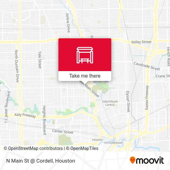 N Main St @ Cordell map