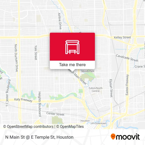 N Main St @ E Temple St map