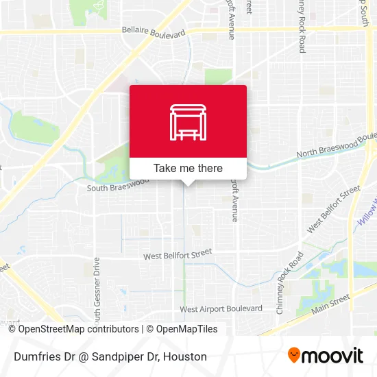 Dumfries Dr @ Sandpiper Dr map