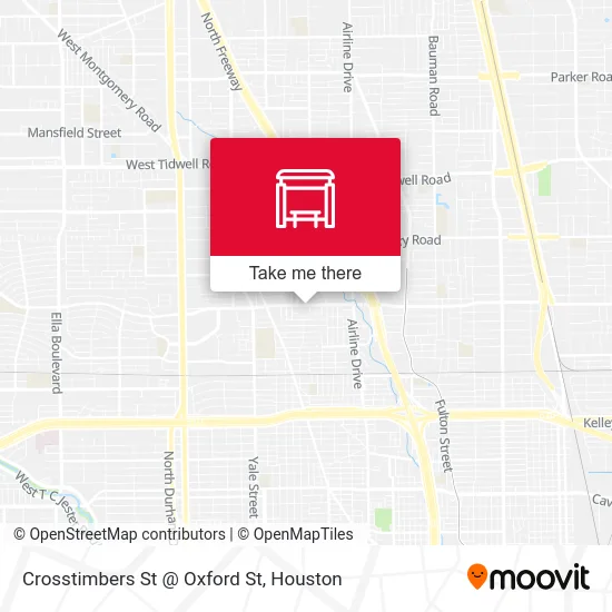 Crosstimbers St @ Oxford St map