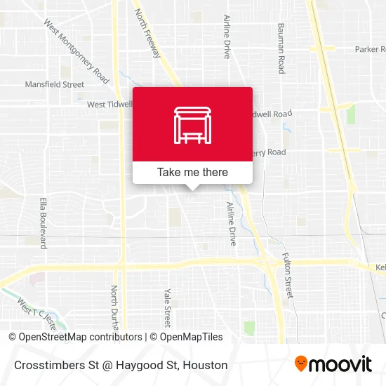 Crosstimbers St @ Haygood St map