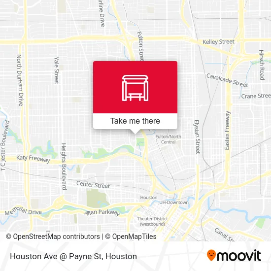 Houston Ave @ Payne St map