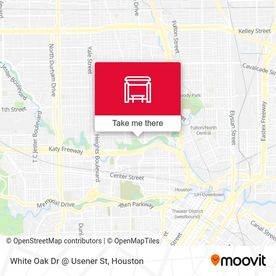 Mapa de White Oak Dr @ Usener St