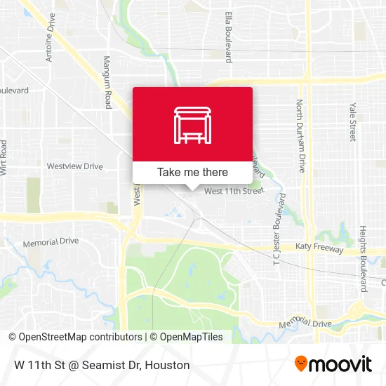 Mapa de W 11th St @ Seamist Dr