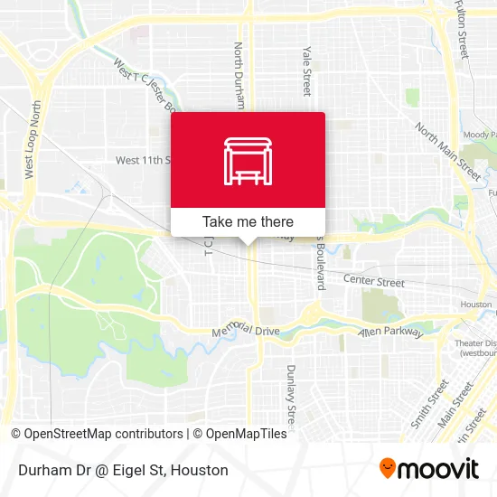Mapa de Durham Dr @ Eigel St