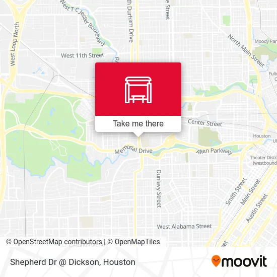 Mapa de Shepherd Dr @ Dickson