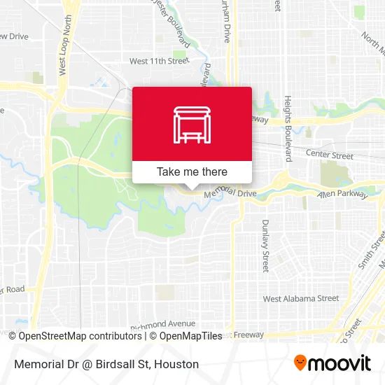 Memorial Dr @ Birdsall St map