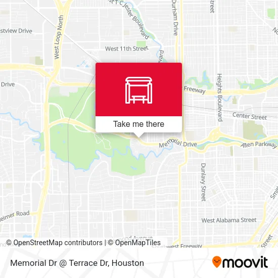 Memorial Dr @ Terrace Dr map