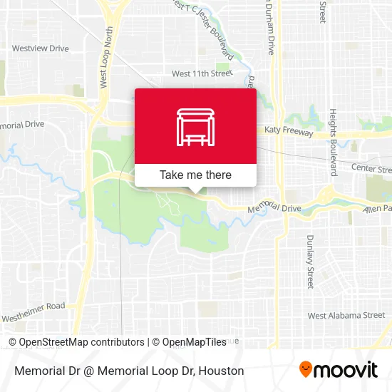 Memorial Dr @ Memorial Loop Dr map