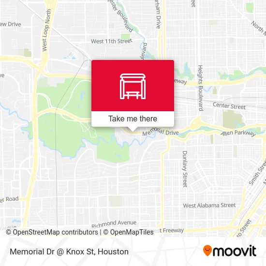 Memorial Dr @ Knox St map