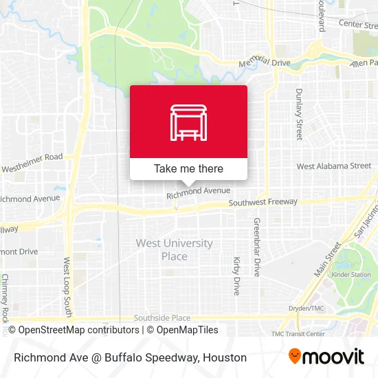 Mapa de Richmond Ave @ Buffalo Speedway