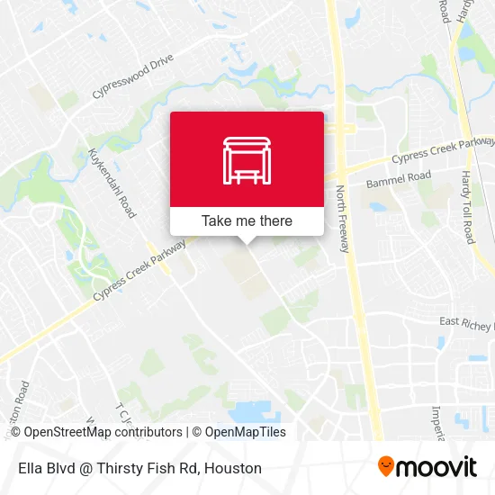 Ella Blvd @ Thirsty Fish Rd map