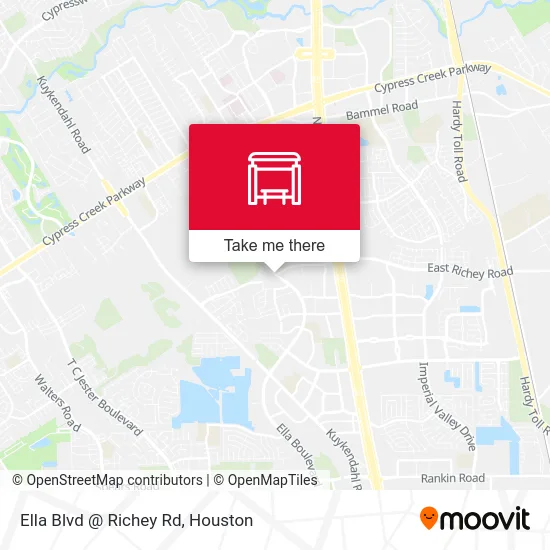 Ella Blvd @ Richey Rd map