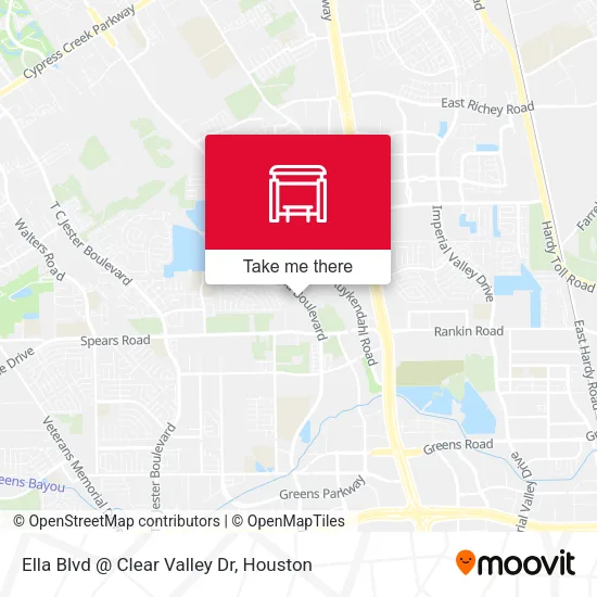 Ella Blvd @ Clear Valley Dr map