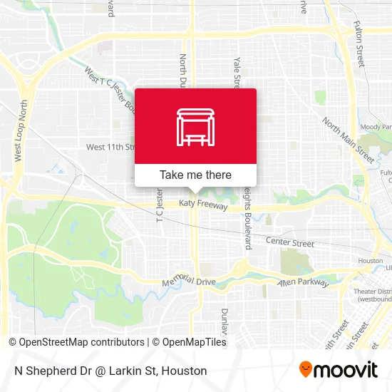 N Shepherd Dr @ Larkin St map