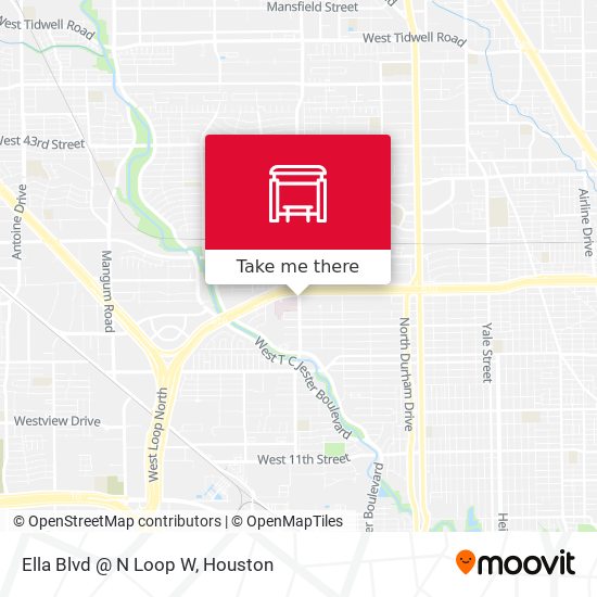 Ella Blvd @ N Loop W map