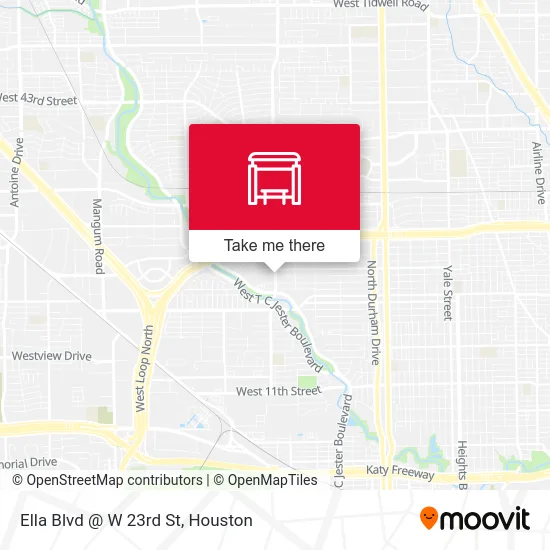 Ella Blvd @ W 23rd St map