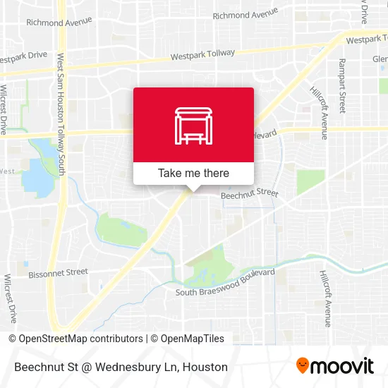 Beechnut St @ Wednesbury Ln map