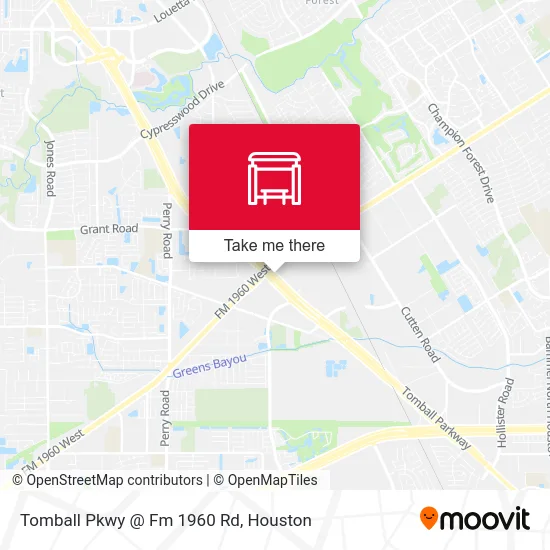 Mapa de Tomball Pkwy @ Fm 1960 Rd