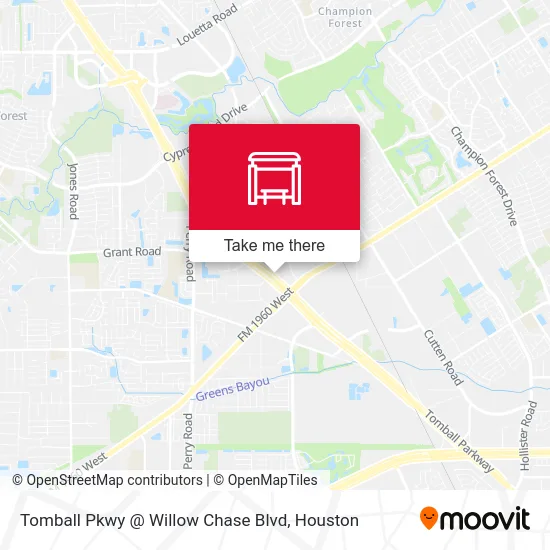 Mapa de Tomball Pkwy @ Willow Chase Blvd