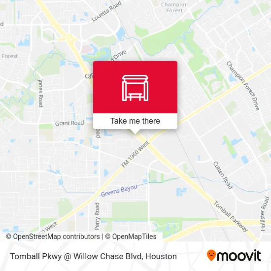 Tomball Pkwy @ Willow Chase Blvd map