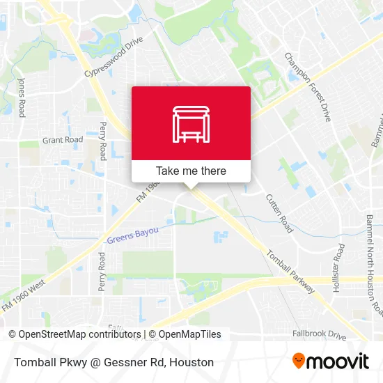 Mapa de Tomball Pkwy @ Gessner Rd