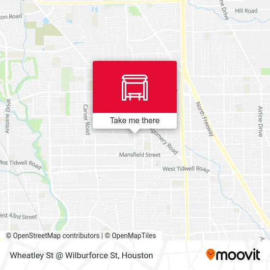 Wheatley St @ Wilburforce St map