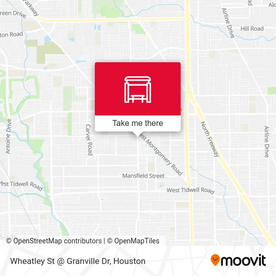 Mapa de Wheatley St @ Granville Dr