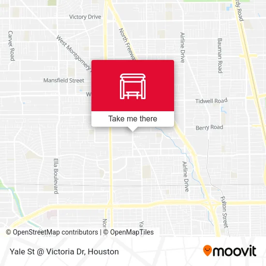 Yale St @ Victoria Dr map