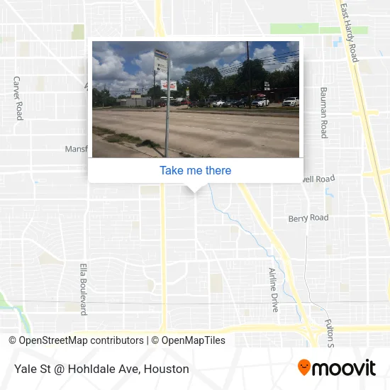 Yale St @ Hohldale Ave map