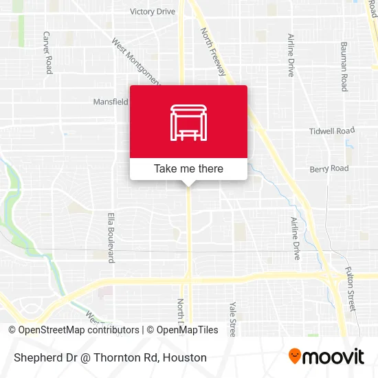 Shepherd Dr @ Thornton Rd map