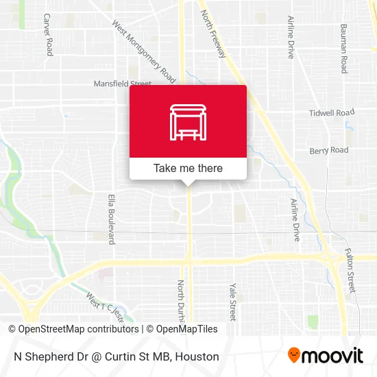 N Shepherd Dr @ Curtin St MB map