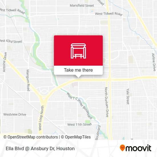 Ella Blvd @ Ansbury Dr map