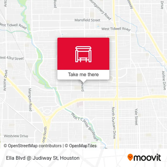 Ella Blvd @ Judiway St map
