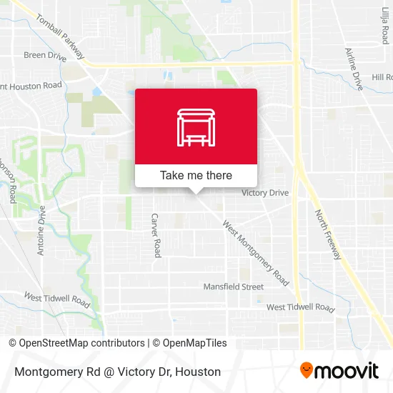 Montgomery Rd @ Victory Dr map