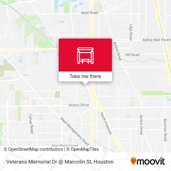 Veterans Memorial Dr @ Marcolin St map