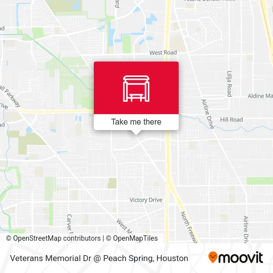 Veterans Memorial Dr @ Peach Spring map