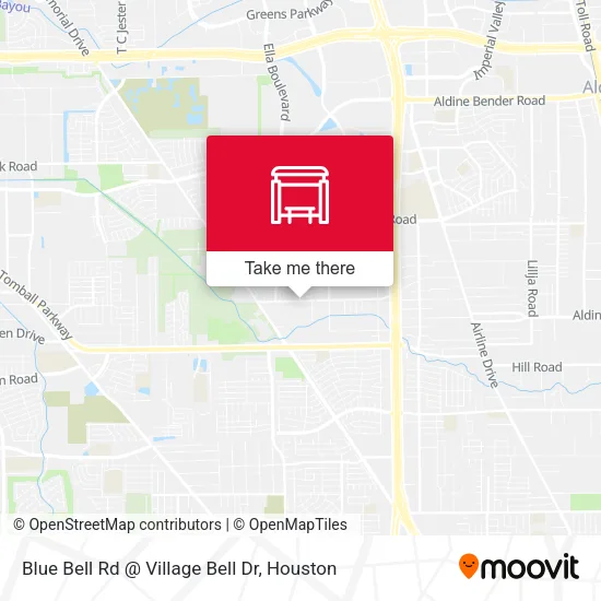 Blue Bell Rd @ Village Bell Dr map