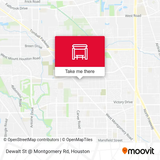 Dewalt St @ Montgomery Rd map
