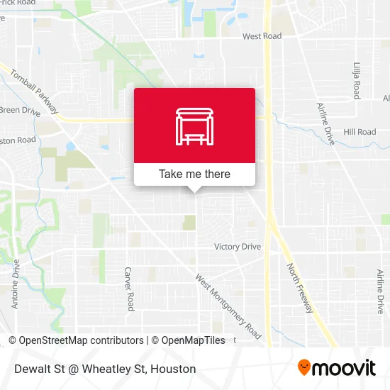 Dewalt St @ Wheatley St map