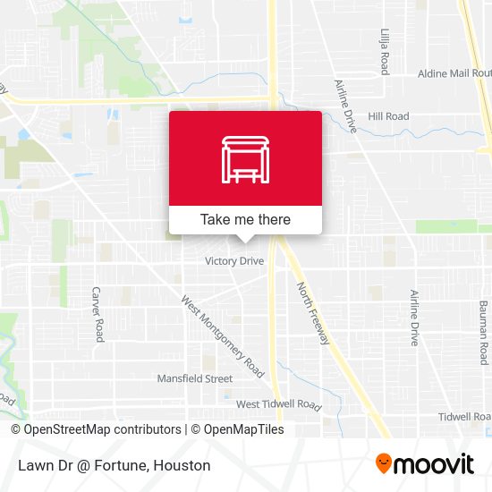 Lawn Dr @ Fortune map