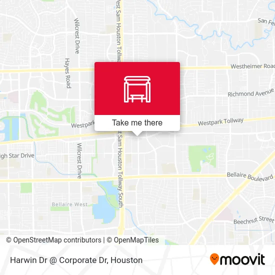 Harwin Dr @ Corporate Dr map