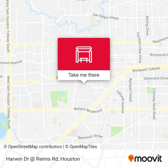 Mapa de Harwin Dr @ Reims Rd