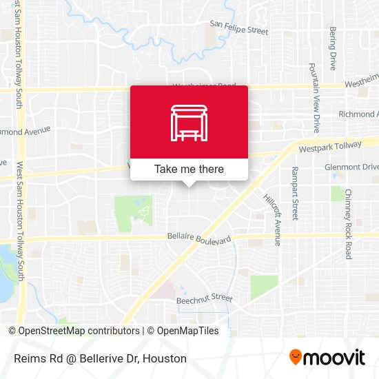 Reims Rd @ Bellerive Dr map