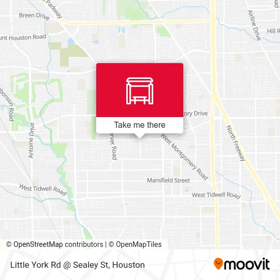Little York Rd @ Sealey St map